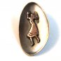 Vintage Israeli Sterling Silver Dancer Brooch
