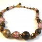 Vintage Murano Glass Vendome 12" with 4" Extender Choker / Necklace