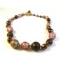 Vintage Murano Glass Vendome 12" with 4" Extender Choker / Necklace