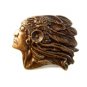 Vintage Native American Indian Chief Warrior Belt Buckle