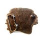 Vintage Native American Indian Chief Warrior Belt Buckle