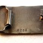 Vintage Silver Tone & Enamel Smith & Wesson Belt Buckle