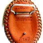 Vintage State of Texas Leather Belt Buckle by Ernesto Olivas Lasso Enterprises