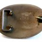 Vintage Tony Lama Sterling Bronze Plate Cowboy Rodeo Western Belt Buckle
