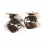Edwardian / Art Deco Silvertone Cufflinks Unbranded 72315
