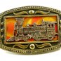 Railroad Train Locomotive Steam Engine Buckle by CII New York 092914