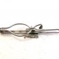 Vintage Silver Tone PAP FOOM Fraternal Order of Moose Tie Clasp