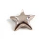 Sterling Silver Mexican 5 Pointed Star Brooch Signed Tiffany