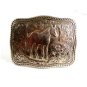 Vintage Western Cowboy Standing Horse Belt Buckle 12022013