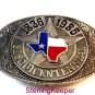Vintage Texas Sesquicentennial Enameled Belt Buckle