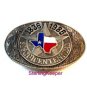 Vintage Texas Sesquicentennial Enameled Belt Buckle