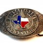 Vintage Texas Sesquicentennial Enameled Belt Buckle