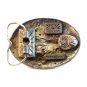 Vintage Buck & Doe Deer Belt Buckle by Horizon Designs Made in U.S.A.