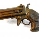 Vintage Derringer Pistol Gun Belt Buckle