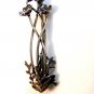 Vintage Sterling Silver Flower Brooch