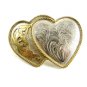 Ladies Silver Strike Entwined Hearts Western Belt Buckle 11142013