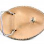 Western Blue Alligator Leather Belt Buckle 5714 Not Signed