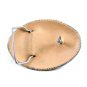 Western Blue Alligator Leather Belt Buckle 5714 Not Signed