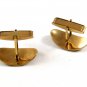 Sterling Silver Gold Vermeil Cufflinks 62414