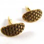 Sterling Silver Gold Vermeil Cufflinks 62414