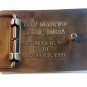 Vintage 1988 U.S.Olympic Shooting Team Sponsor Belt Buckle