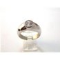 Vintage Sterling Silver & Cz Engagement Ring Sz 9