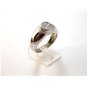Vintage Sterling Silver & Cz Engagement Ring Sz 9