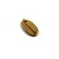 True Vintage Oval Japanese Damascene Brooch Signed 102914