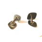 Antique Silver & Gold Tone Signed Marathon Cufflinks