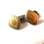 Antique Silver & Gold Tone Signed Marathon Cufflinks