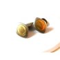 Antique Silver & Gold Tone Signed Marathon Cufflinks