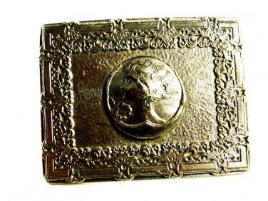 1974 3D Lady Wyoming Studio Art Works Belt Buckle by James Lind 82814