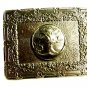 1974 3D Lady Wyoming Studio Art Works Belt Buckle by James Lind 82814