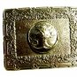1974 3D Lady Wyoming Studio Art Works Belt Buckle by James Lind 82814
