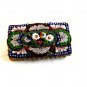 Vintage Gold Tone Italian Ultra Fine Micro Mosaic Brooch 11112013cg