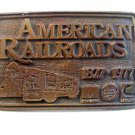 Vintage American Railroads 1827 - 1977 Belt Buckle