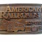Vintage American Railroads 1827 - 1977 Belt Buckle