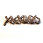 Vintage Silver Tone Hugs & Kisses Brooch