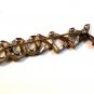 Vintage Silver Tone Hugs & Kisses Brooch