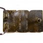 1970's RON Solid Brass Belt Buckle by AMINCO