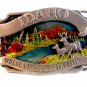Vintage 1983 Siskiyou Idaho Where Life Is Worth Living Belt Buckle