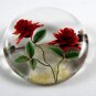 1950's Lucite Rose Flower Brooch 72514