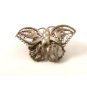 Vintage Sterling Silver Filigree Butterfly Pin Brooch