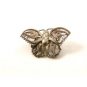 Vintage Sterling Silver Filigree Butterfly Pin Brooch