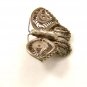 Vintage Sterling Silver Filigree Butterfly Pin Brooch