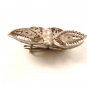 Vintage Sterling Silver Filigree Butterfly Pin Brooch