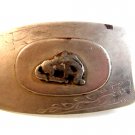Vintage Bowing Horse Western Cowboy Belt Buckle