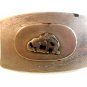 Vintage Bowing Horse Western Cowboy Belt Buckle