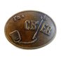 Vintage I'm a CB / ER Belt Buckle