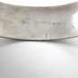 Vintage Native American Sterling Silver Coral Cuff Bracelet